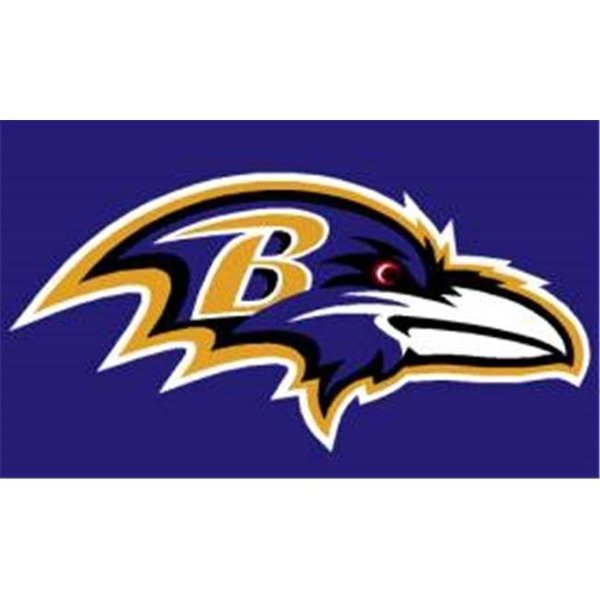 Caseys Baltimore Ravens Flag 3x5 3208586330